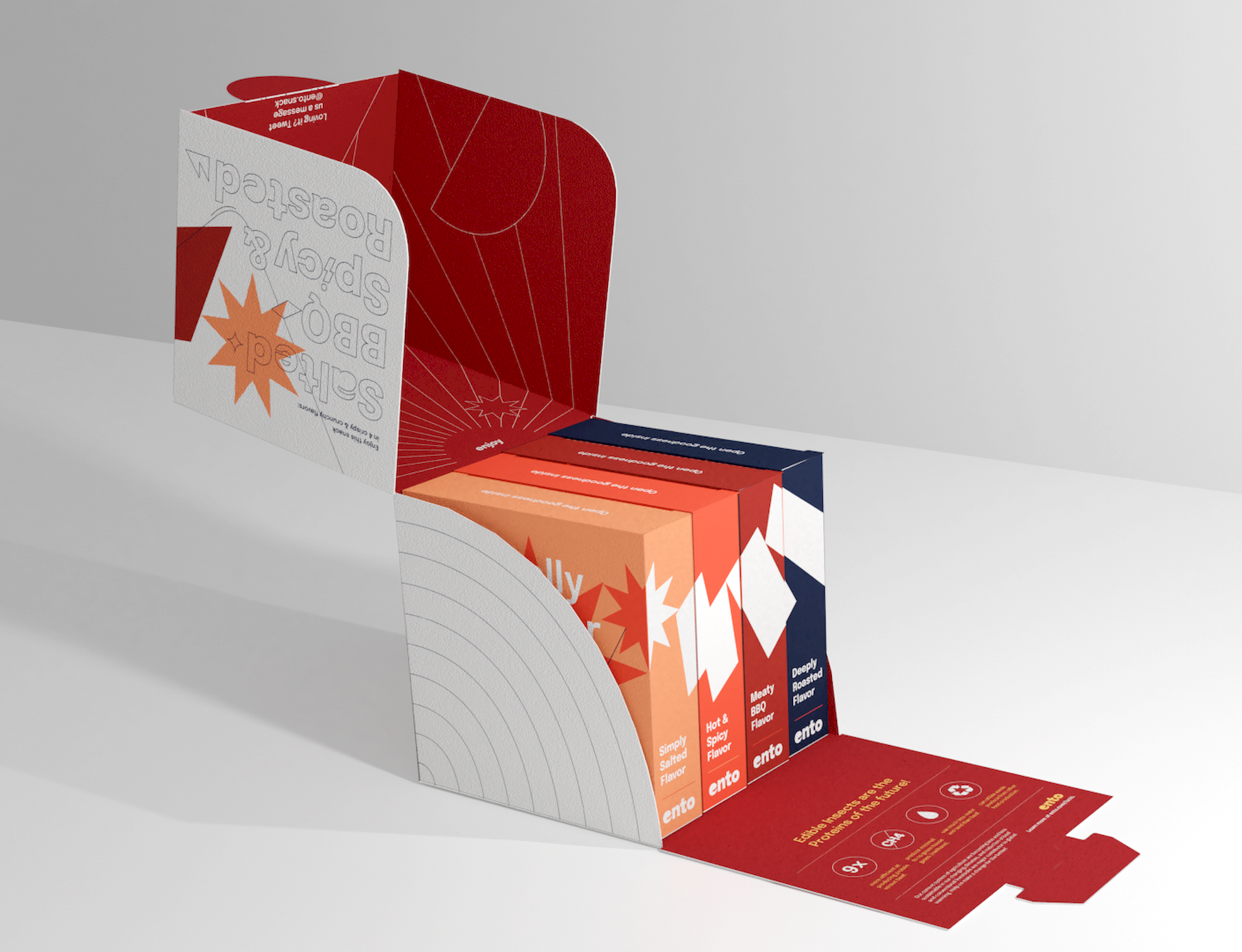 Ento packaging side view B