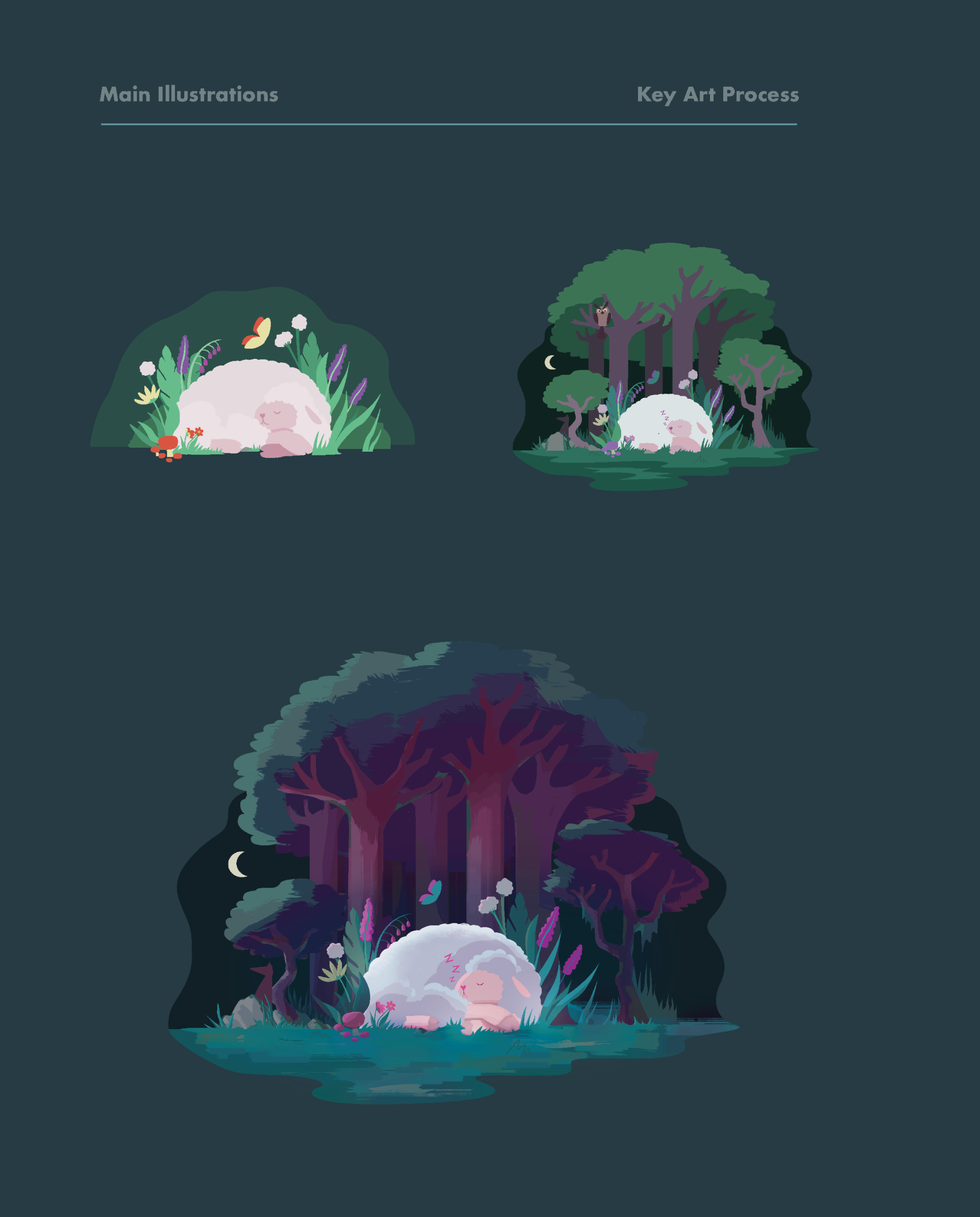 Shleep key illustration